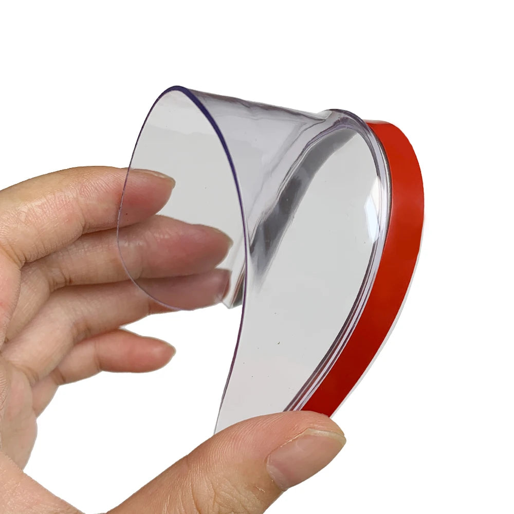 2er Set Auto Rückspiegel Regen- & Sonnenschutz – Carbon Fiber Rain Eyebrow Spiegelabdeckung für klare Sicht